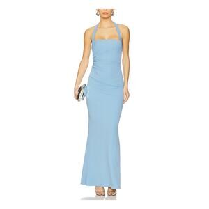 Katie May Elegant Blue Piper Gown Size S